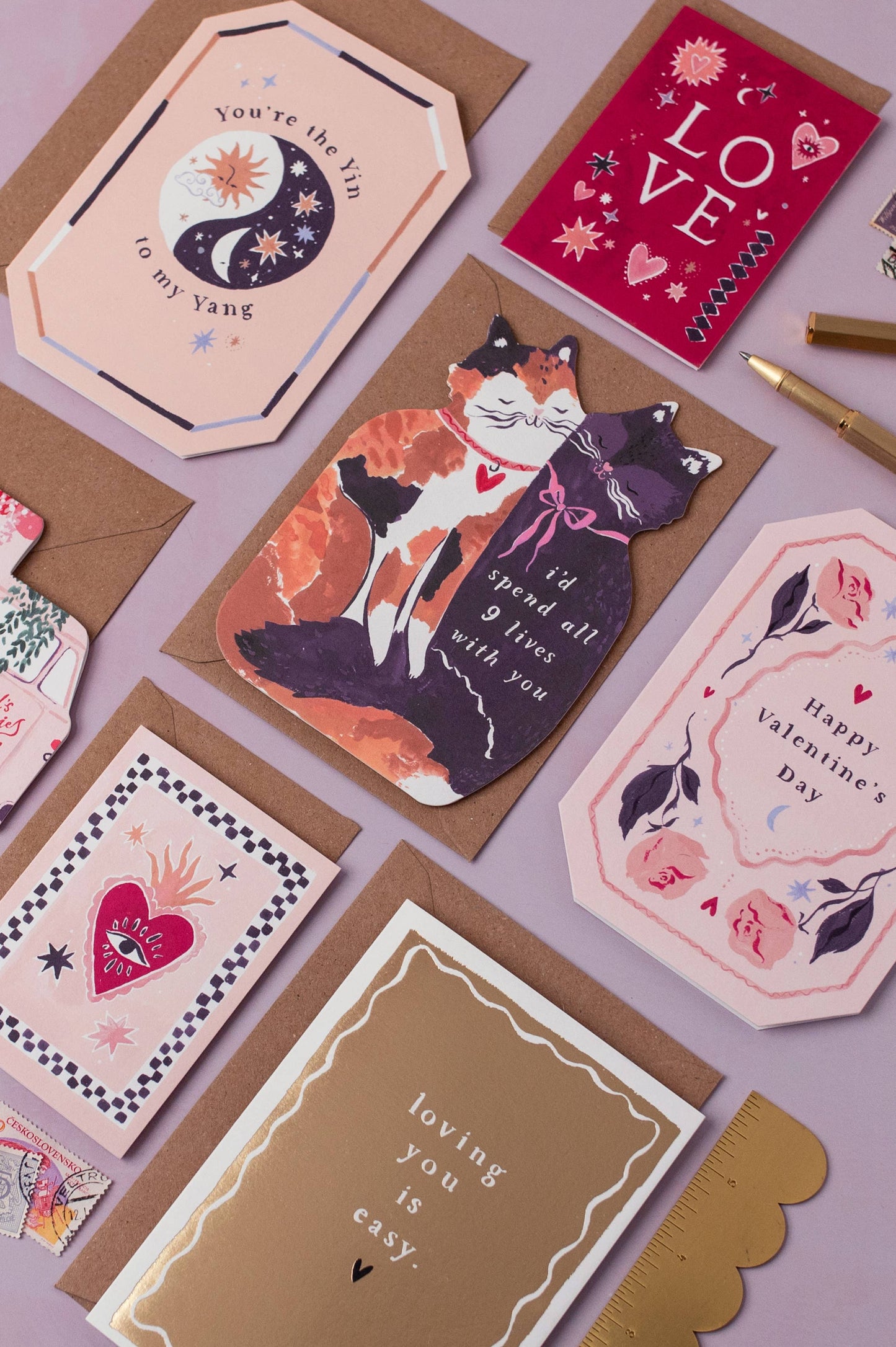Loving You Is Easy Card | Valentine’s Card | Valentine’s Day