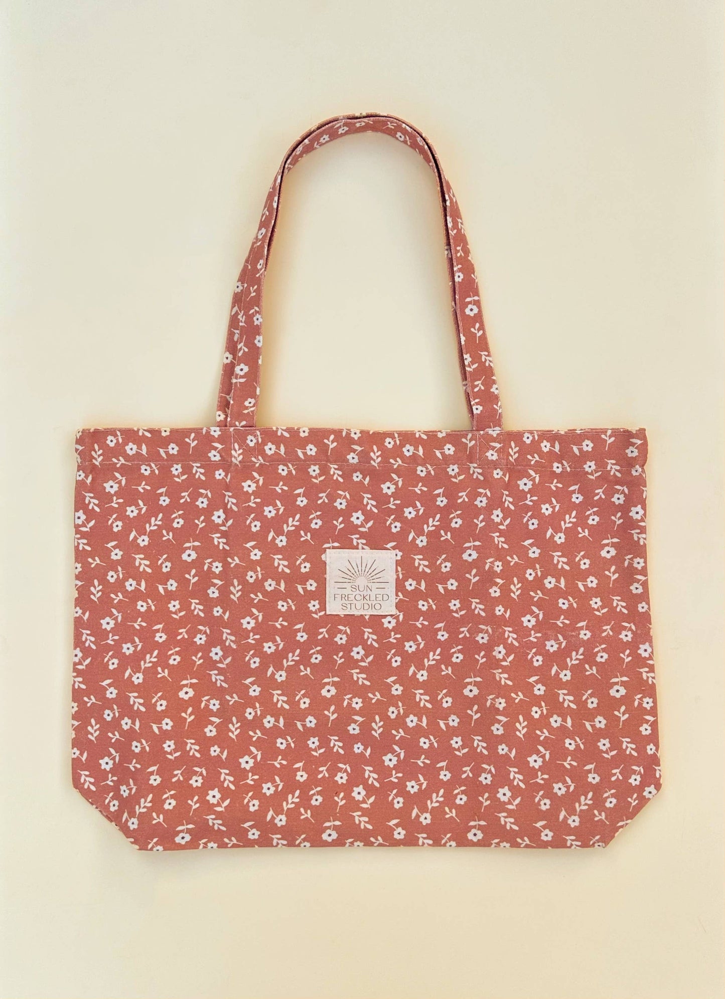 Sienna Flora Tote Bag: Regular