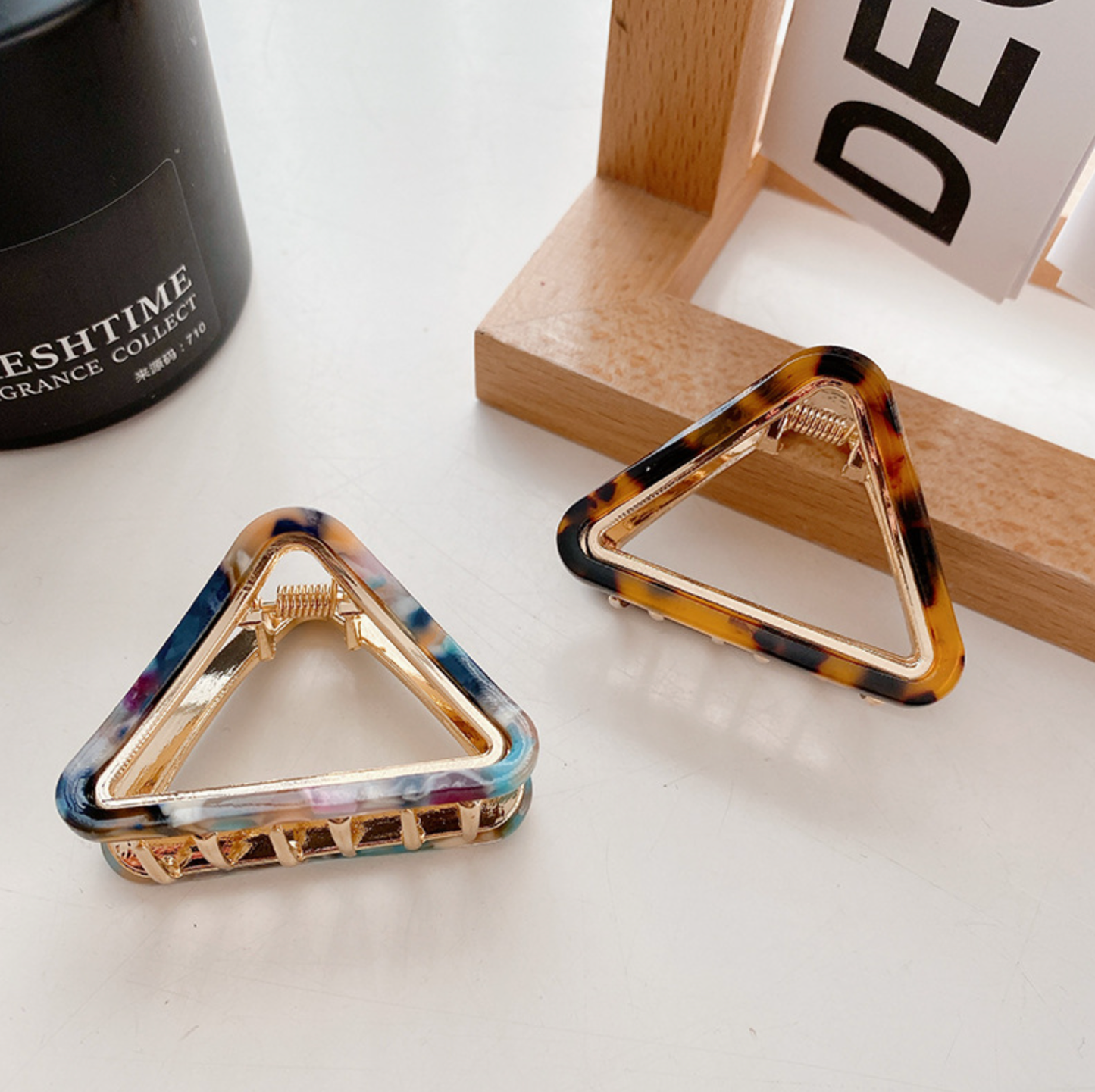 Assorted Triangle Hair Clip