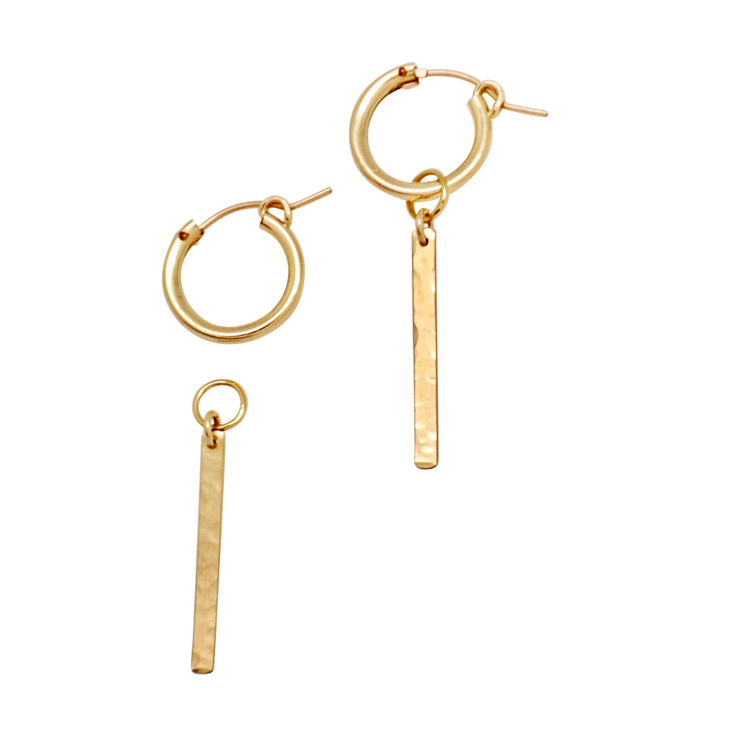 Bar Drop Hoops