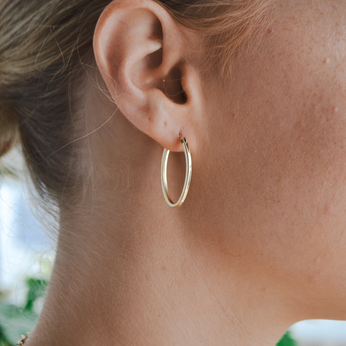 Classic Oval Hoops
