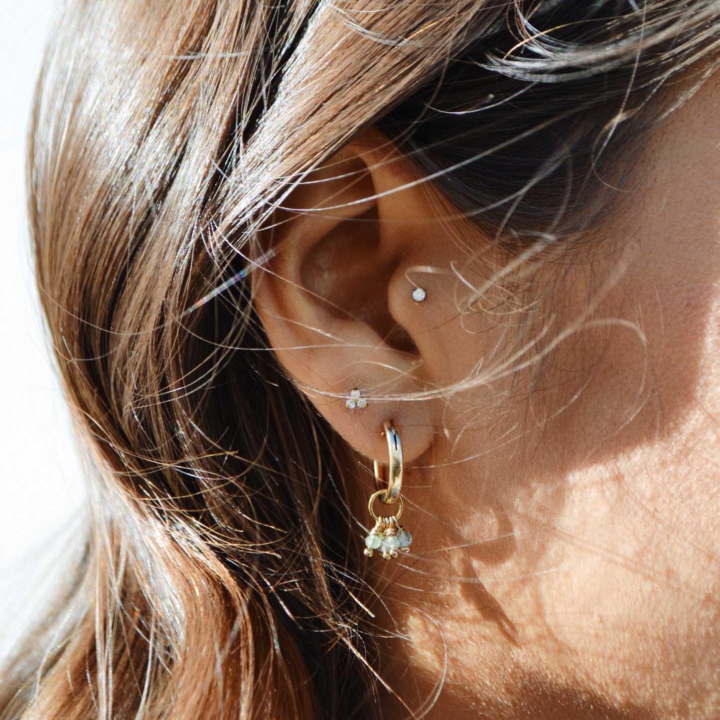 Mermaid Tail Drop Hoops