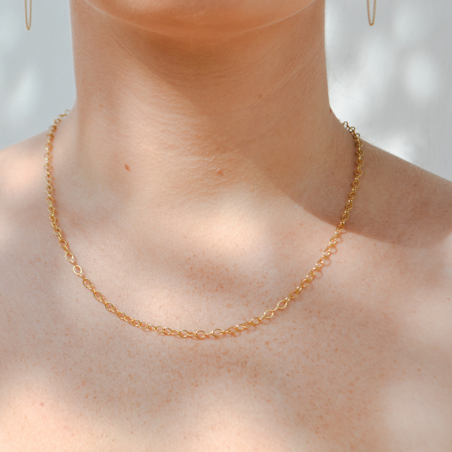 Oval Link Chain Necklace