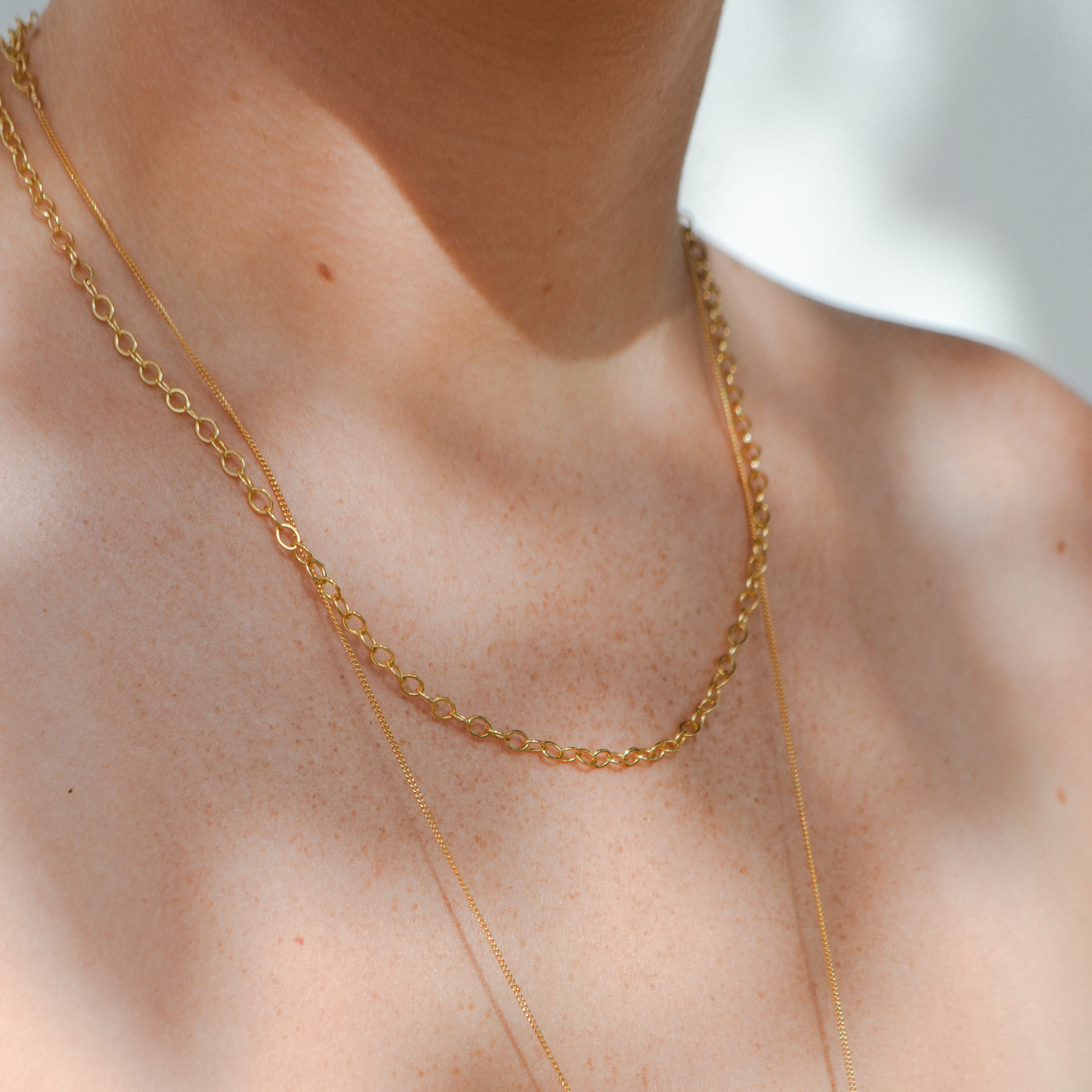 Oval Link Chain Necklace