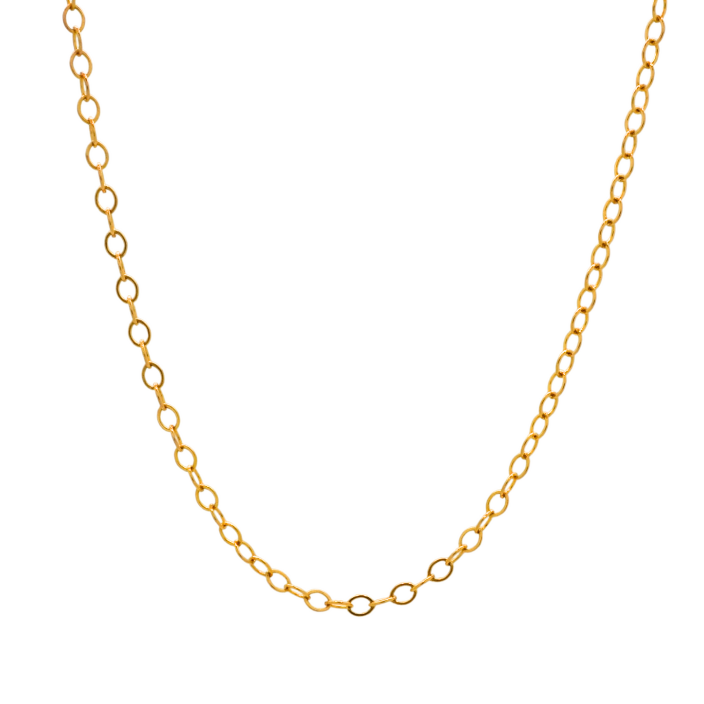 Oval Link Chain Necklace