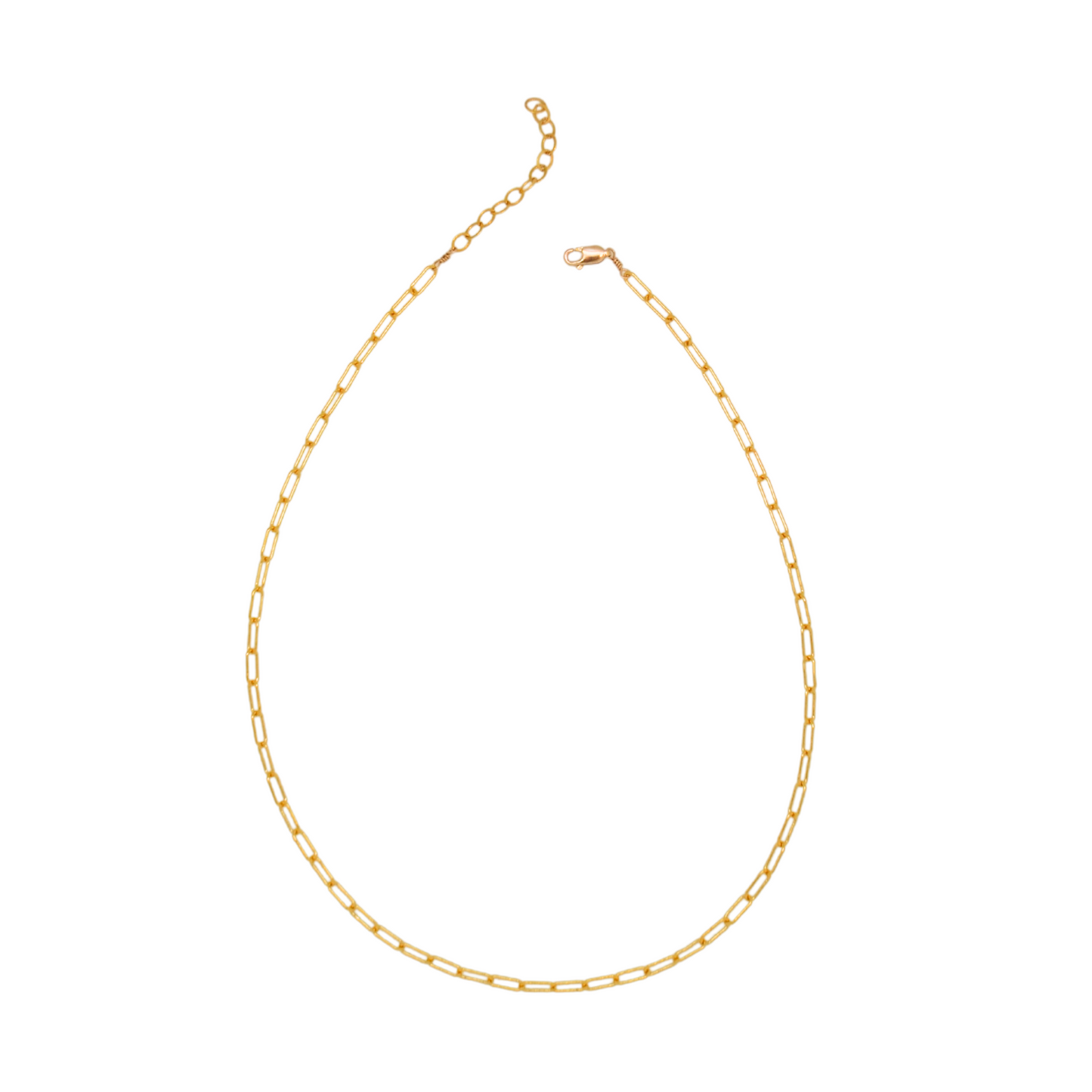Paperclip Chain Necklace - Medium