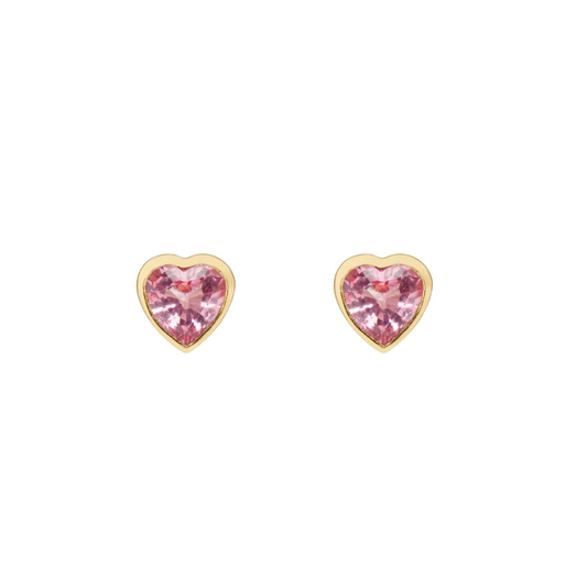 Paris Heart Studs