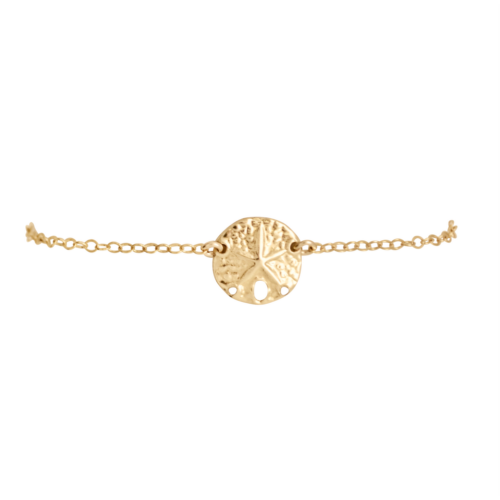 Sand dollar sale ankle bracelet