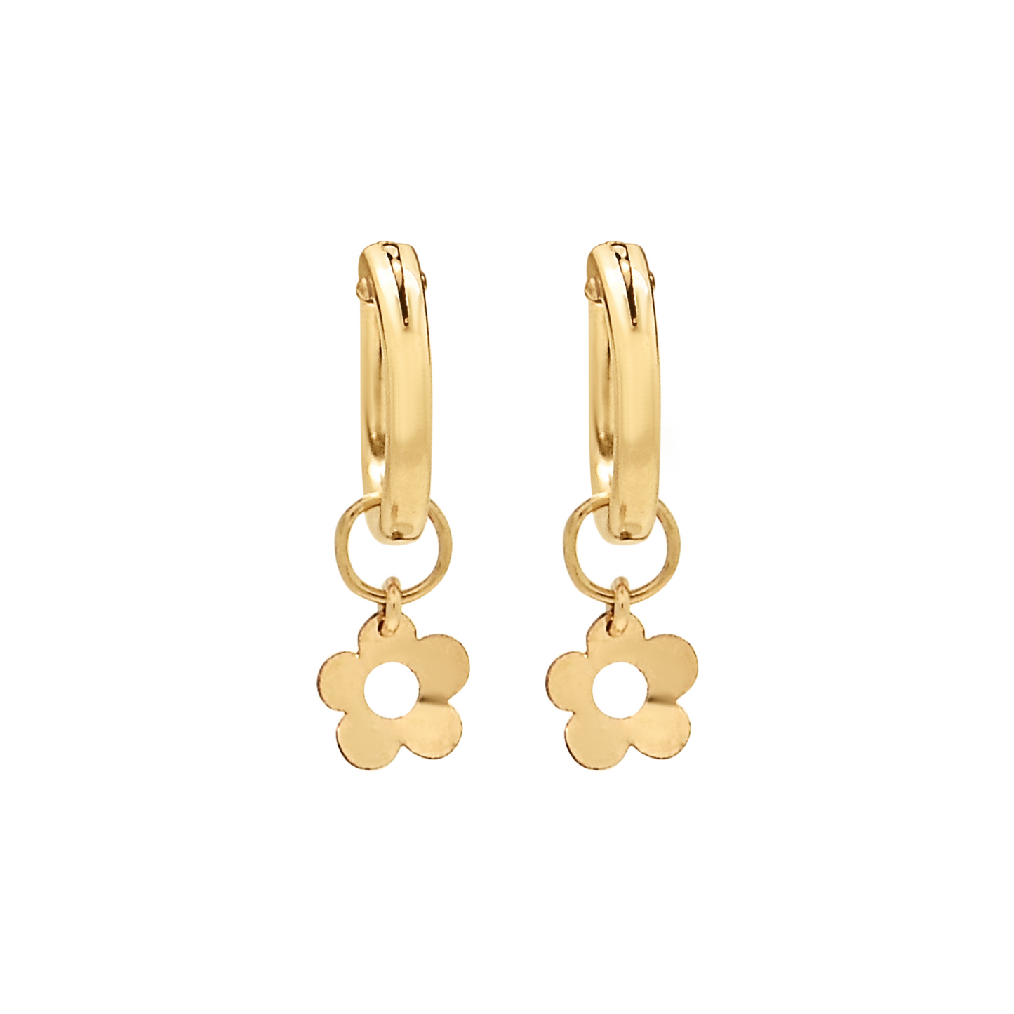 Wildflower Drop Hoops