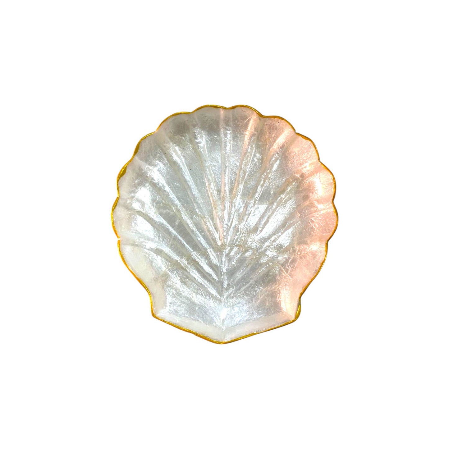 Capiz Shell Jewelry Dish : Shell