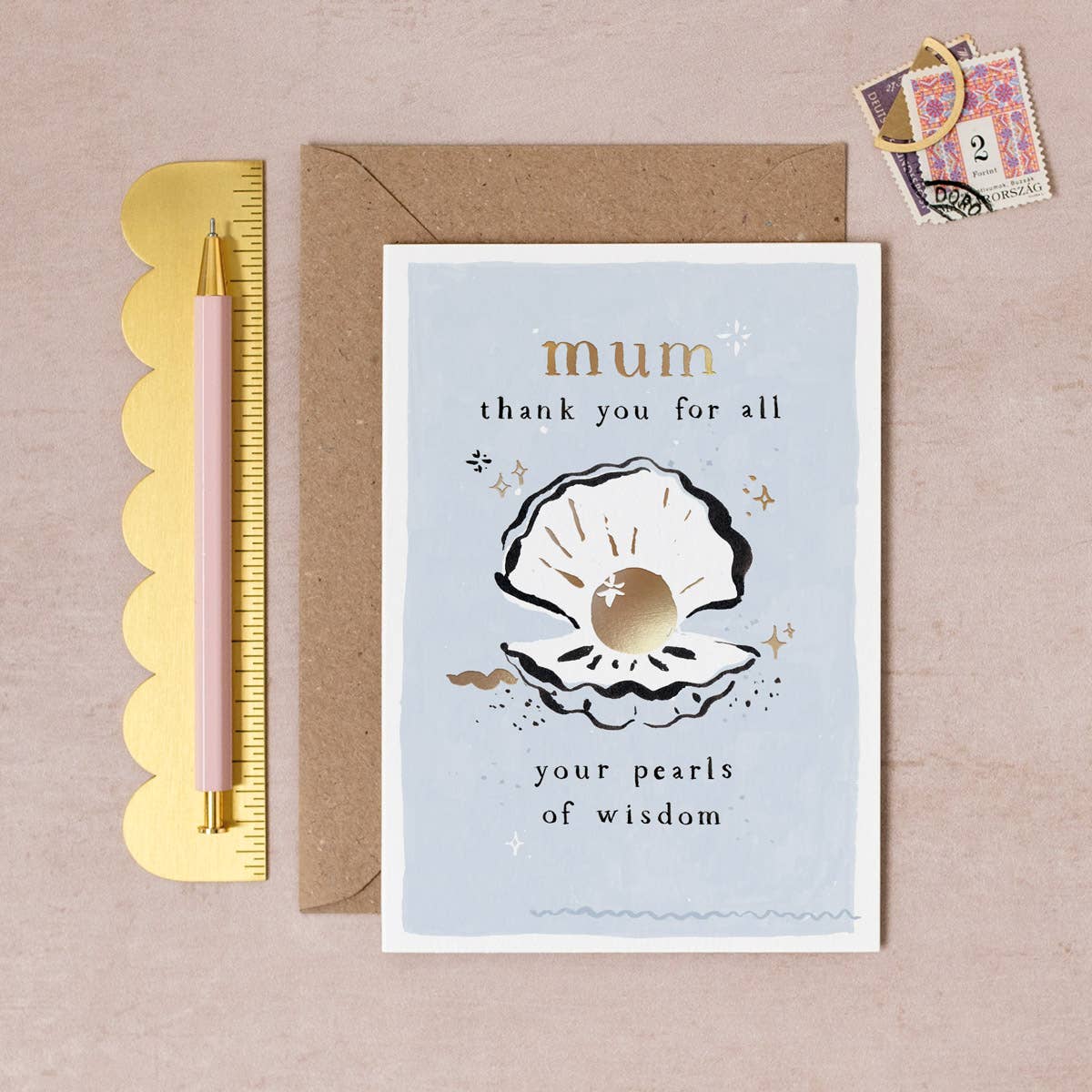 Pearls of Wisdom Mum Card | Mother’s Day Greeting Cards