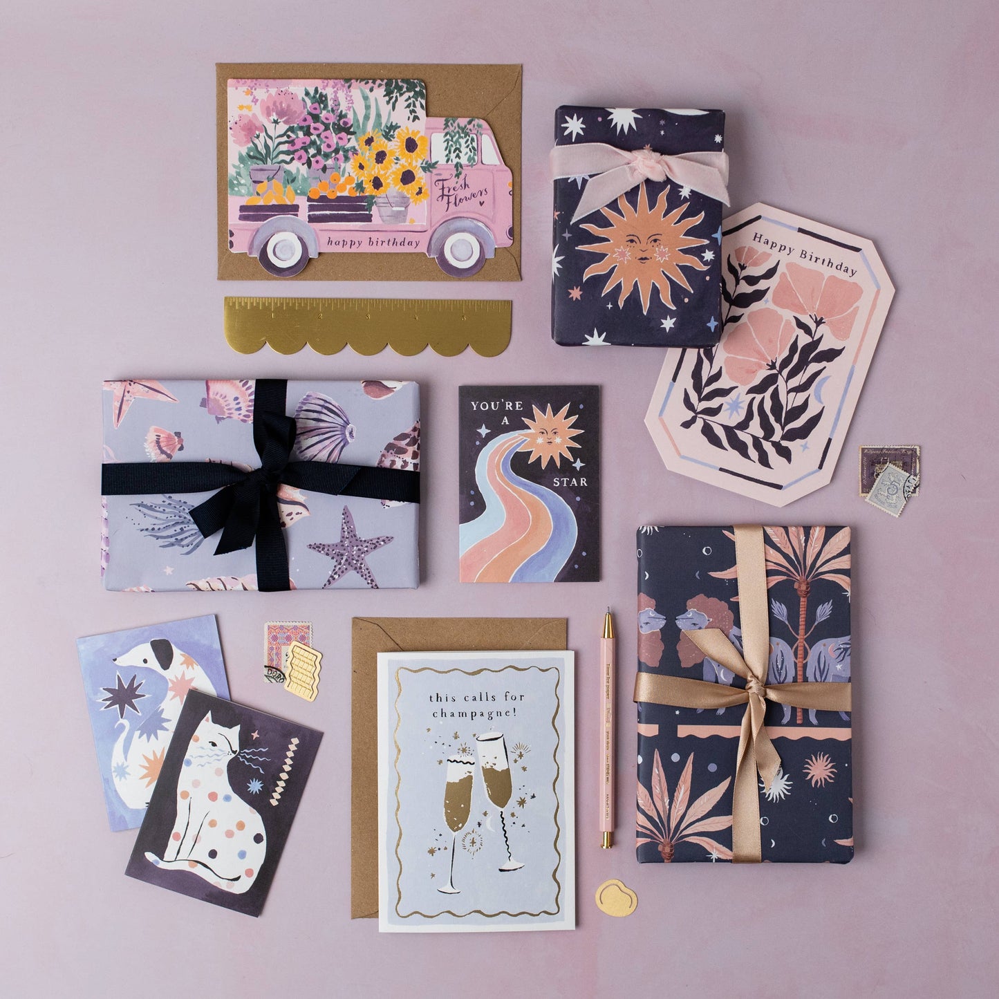 This Calls For Champagne Card | Congratulations Card