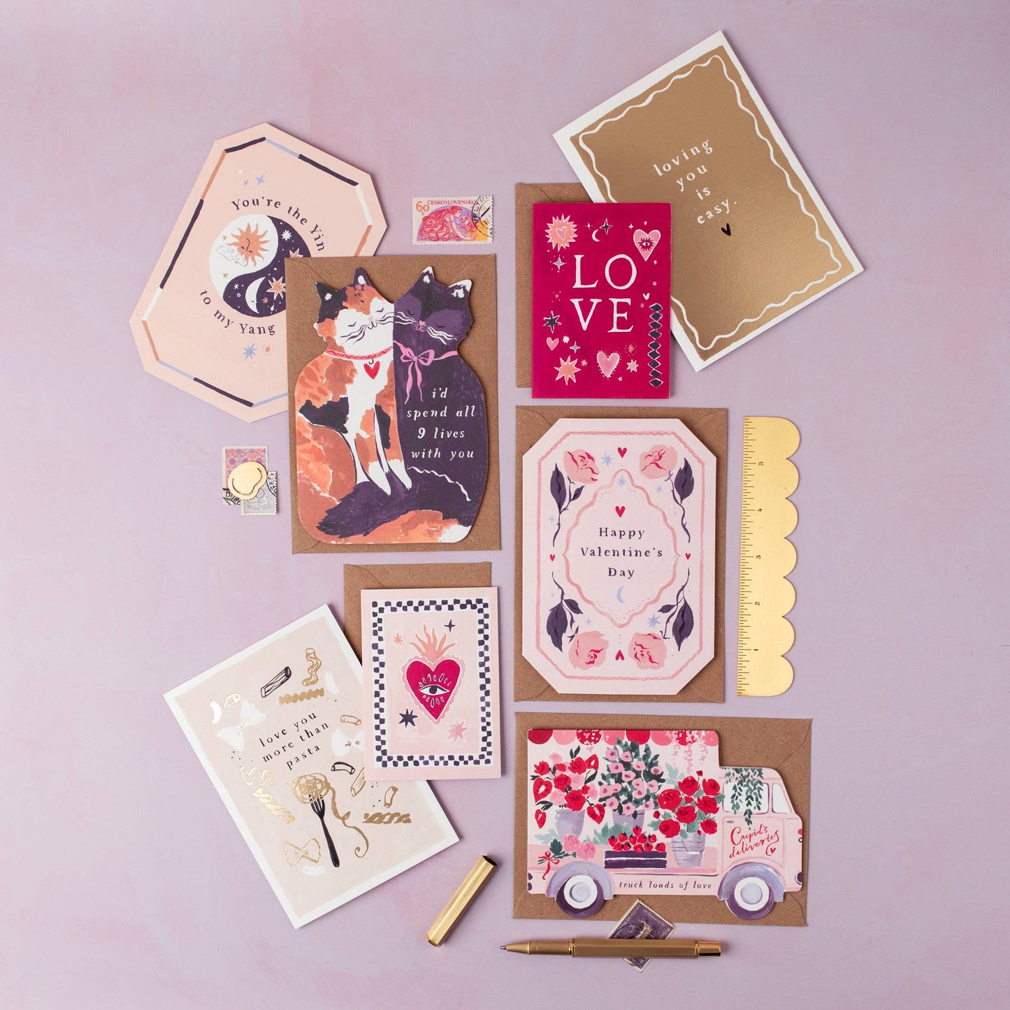Loving You Is Easy Card | Valentine’s Card | Valentine’s Day