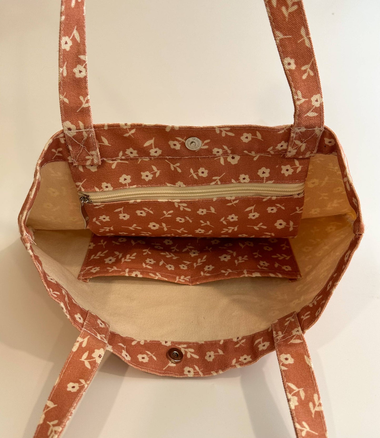 Sienna Flora Tote Bag: Regular
