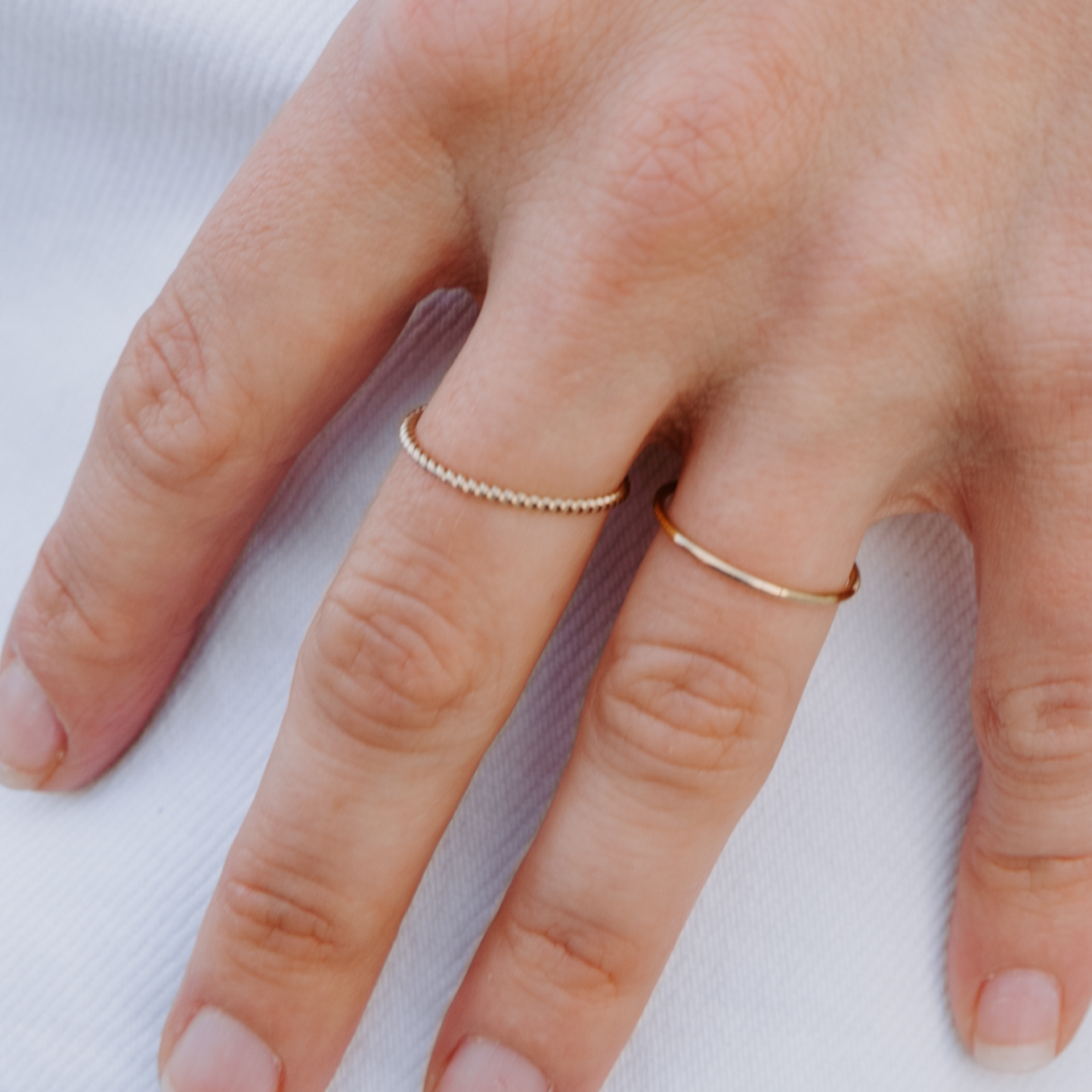Twisted Stacking Ring