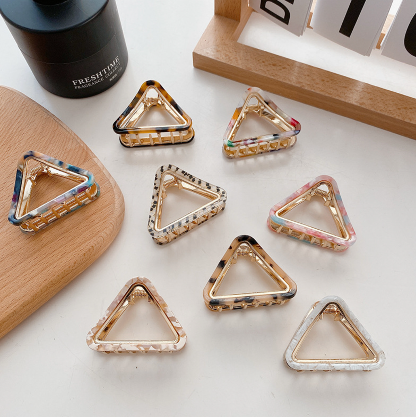 Assorted Triangle Hair Clip