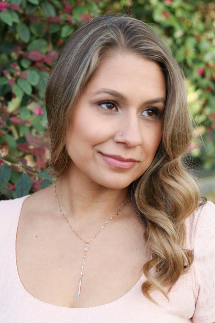 Posh Y Necklace - Short