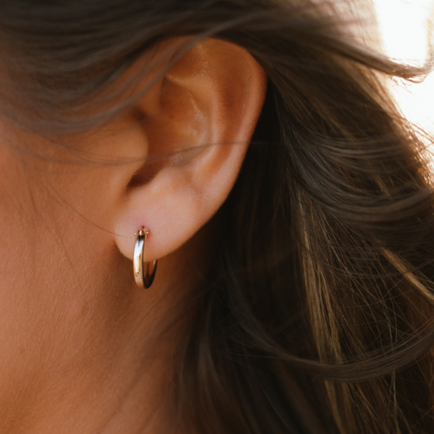 Classic Hoop Earrings - Small