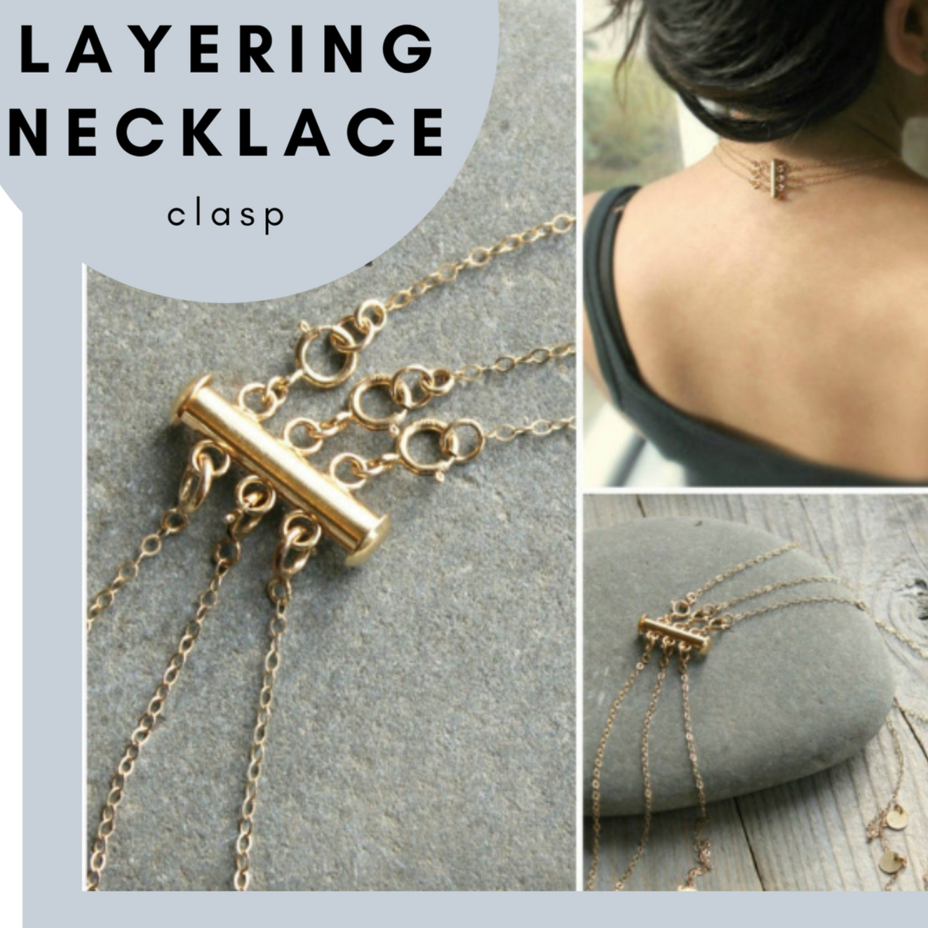 Layering Necklace Clasp