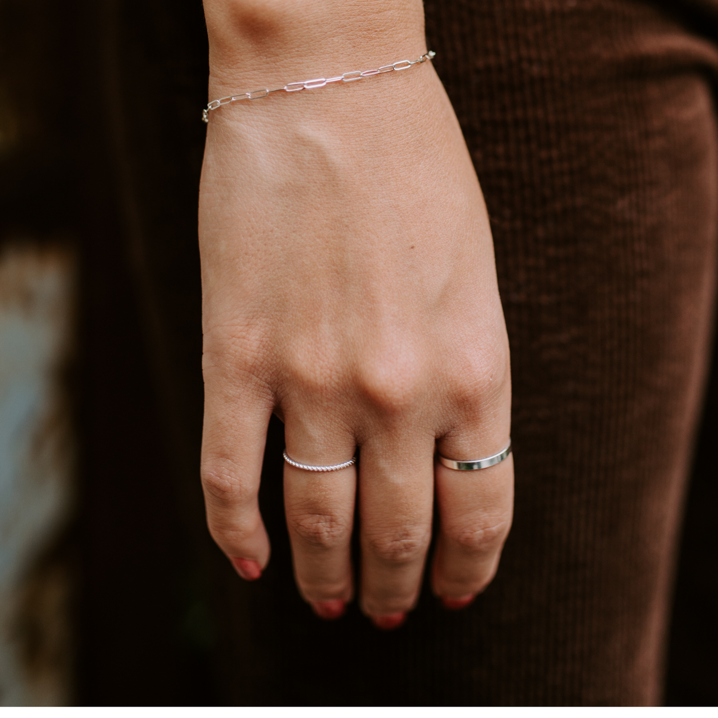 Flat Band Ring (Silver)