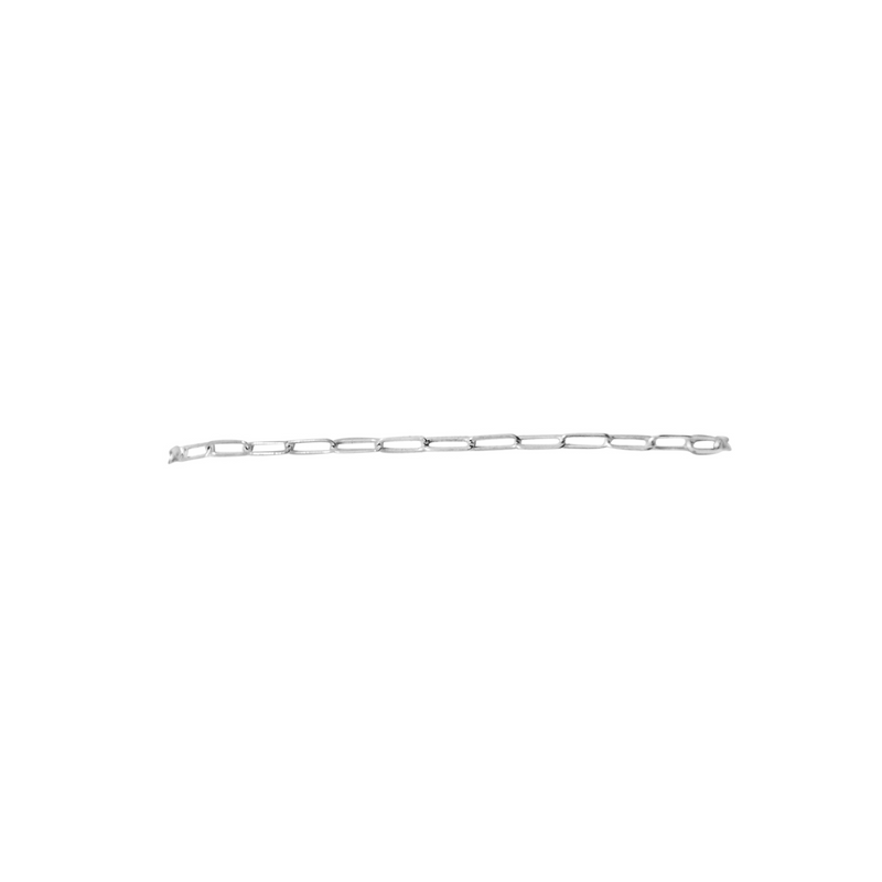 Paperclip Chain Bracelet - Small (Silver)