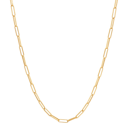 Paperclip Chain Necklace - Large
