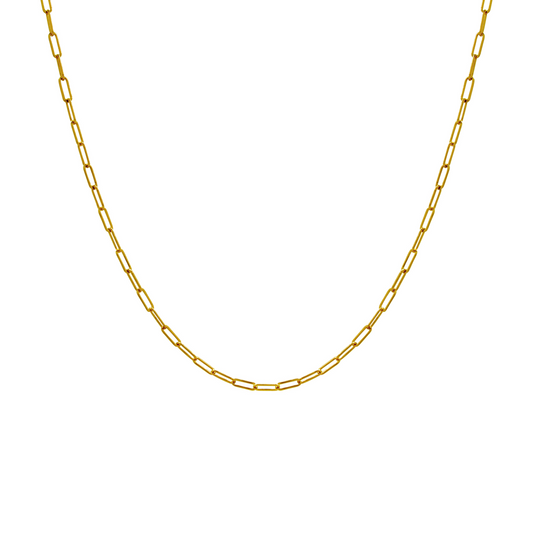 Paperclip Chain Necklace - Small