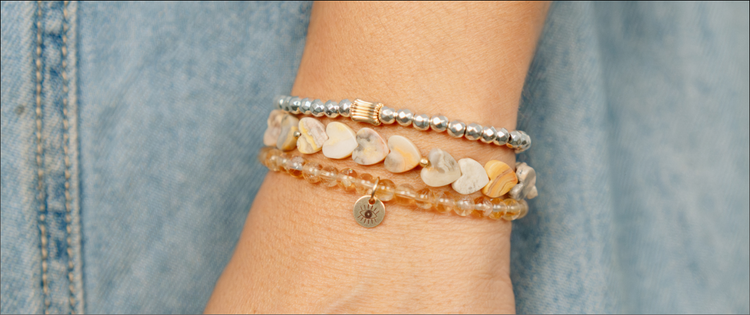 Beaded Pull-On Bracelets