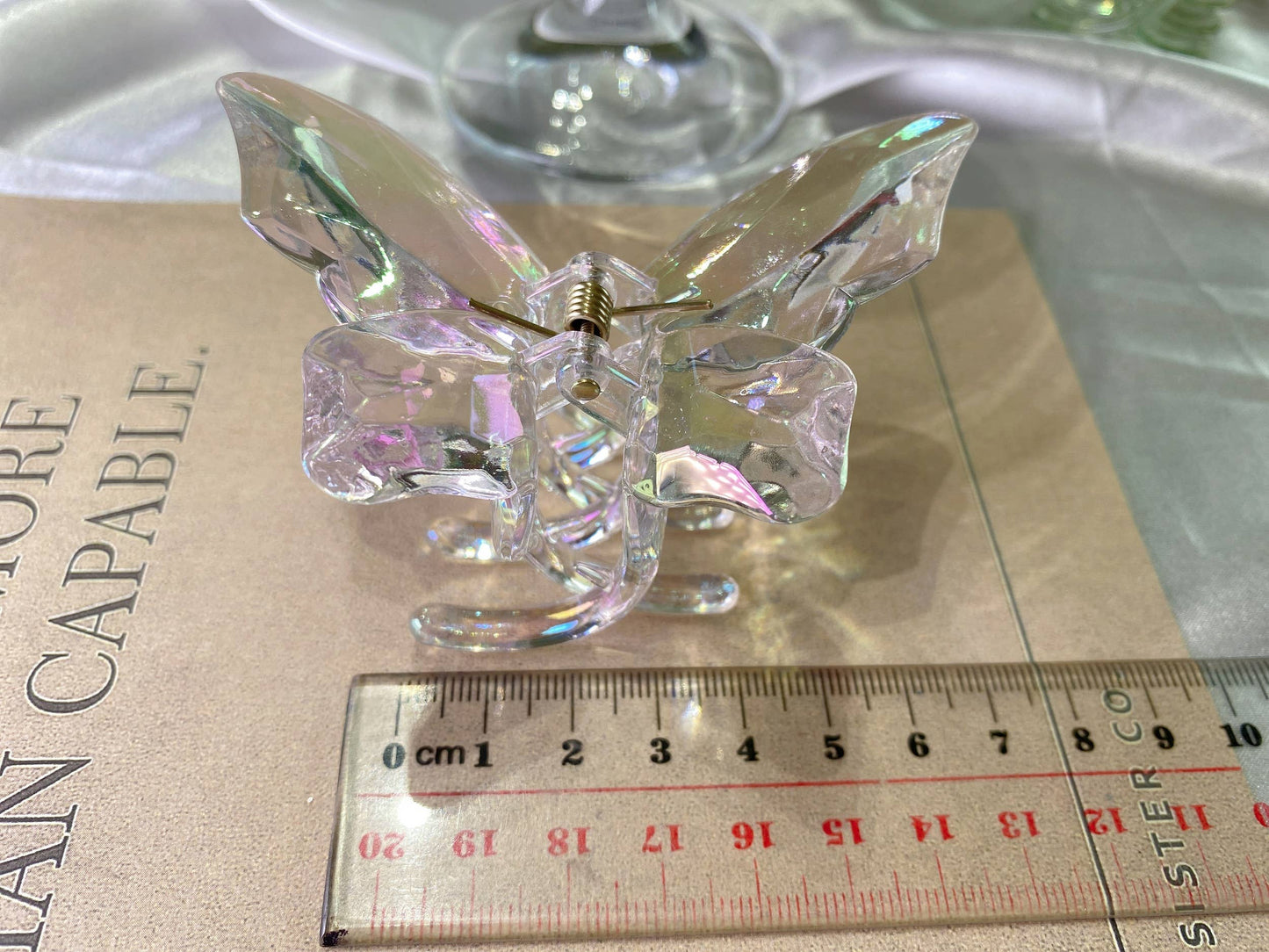 Butterfly Hair Claw - Green
