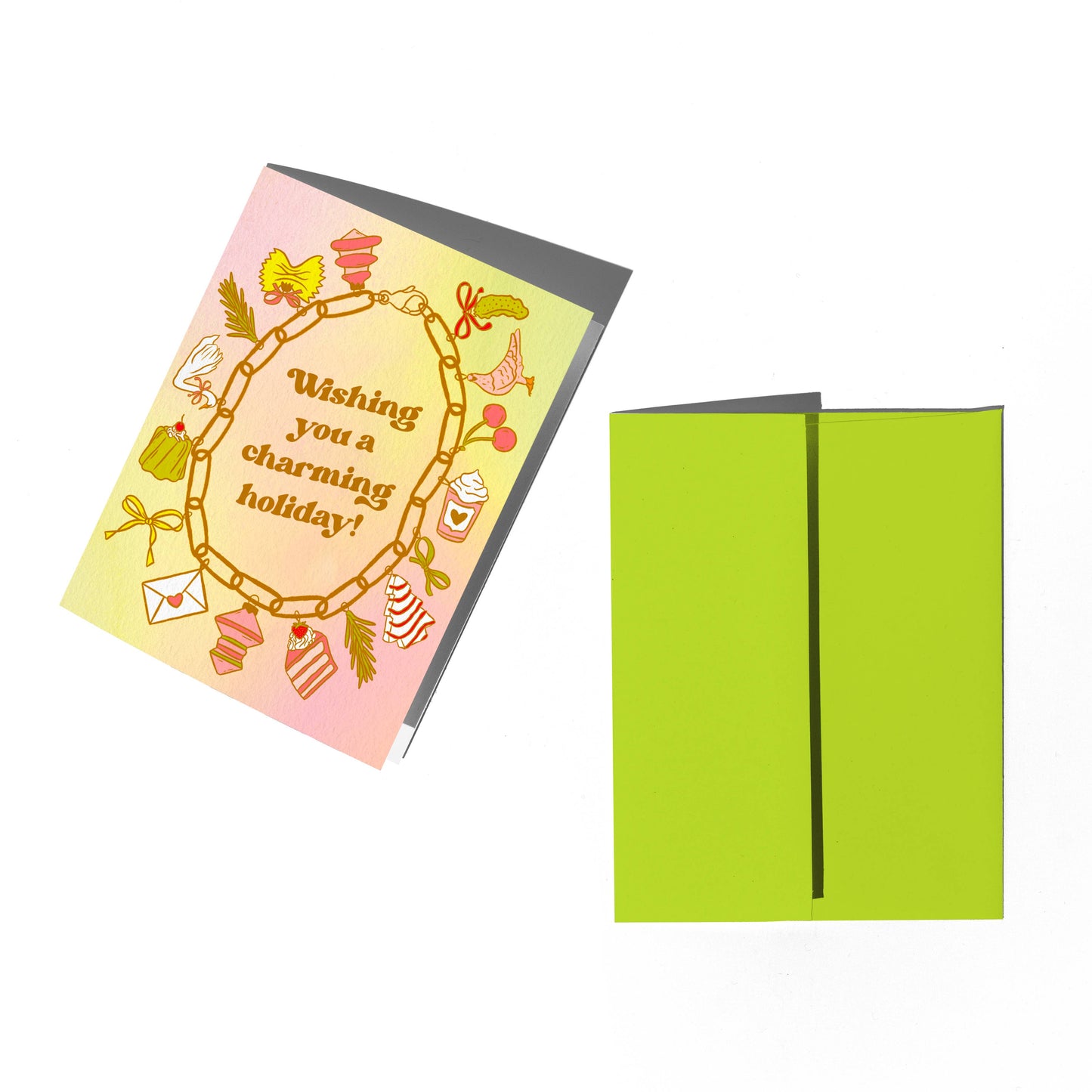 Charm Bracelet Holiday Card