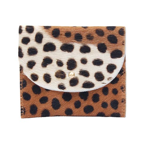 Envelope Stud Wallet: Black