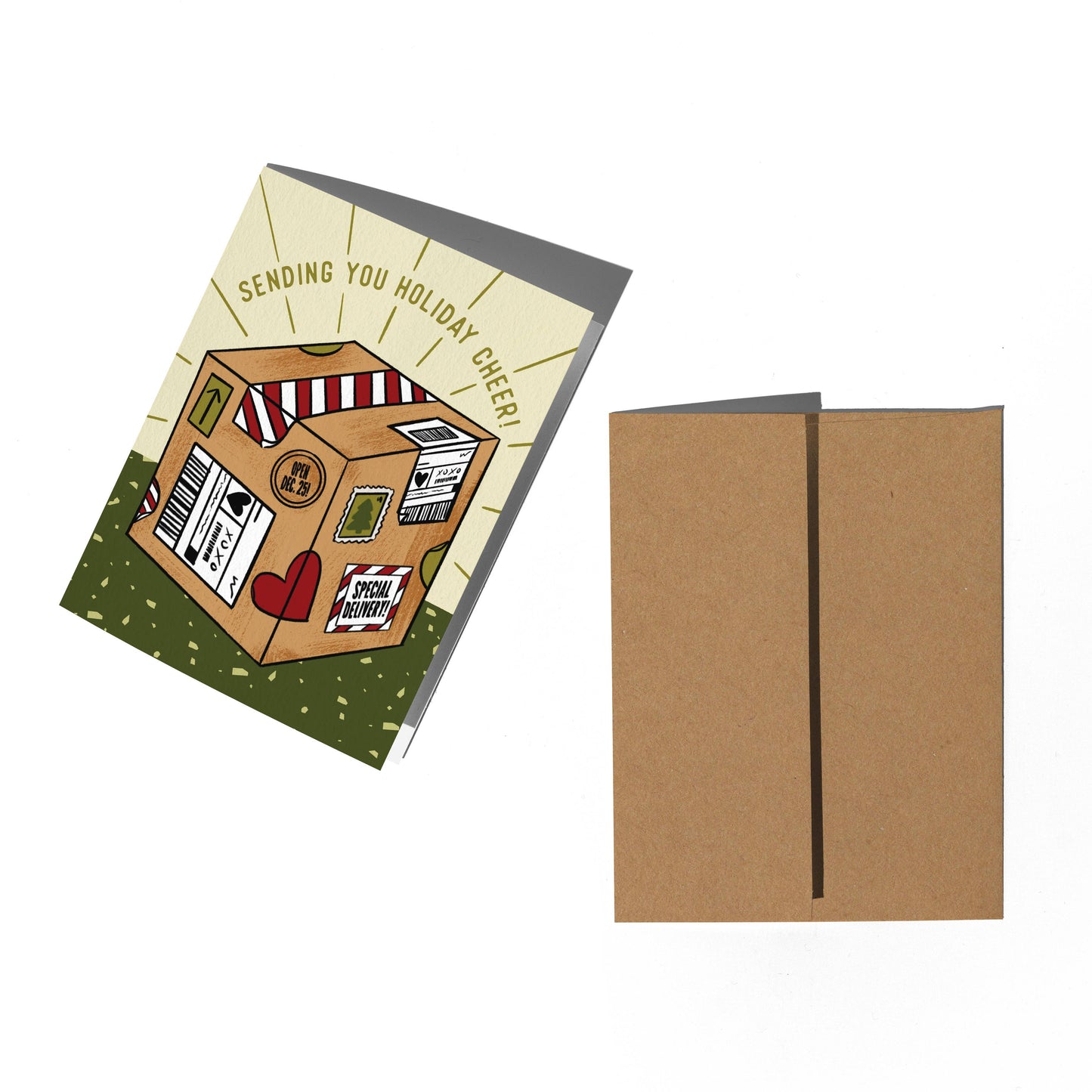 Sending Cheer Holiday Card