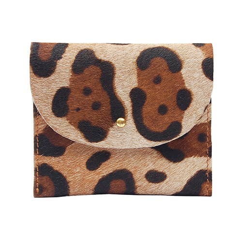 Envelope Stud Wallet: Black