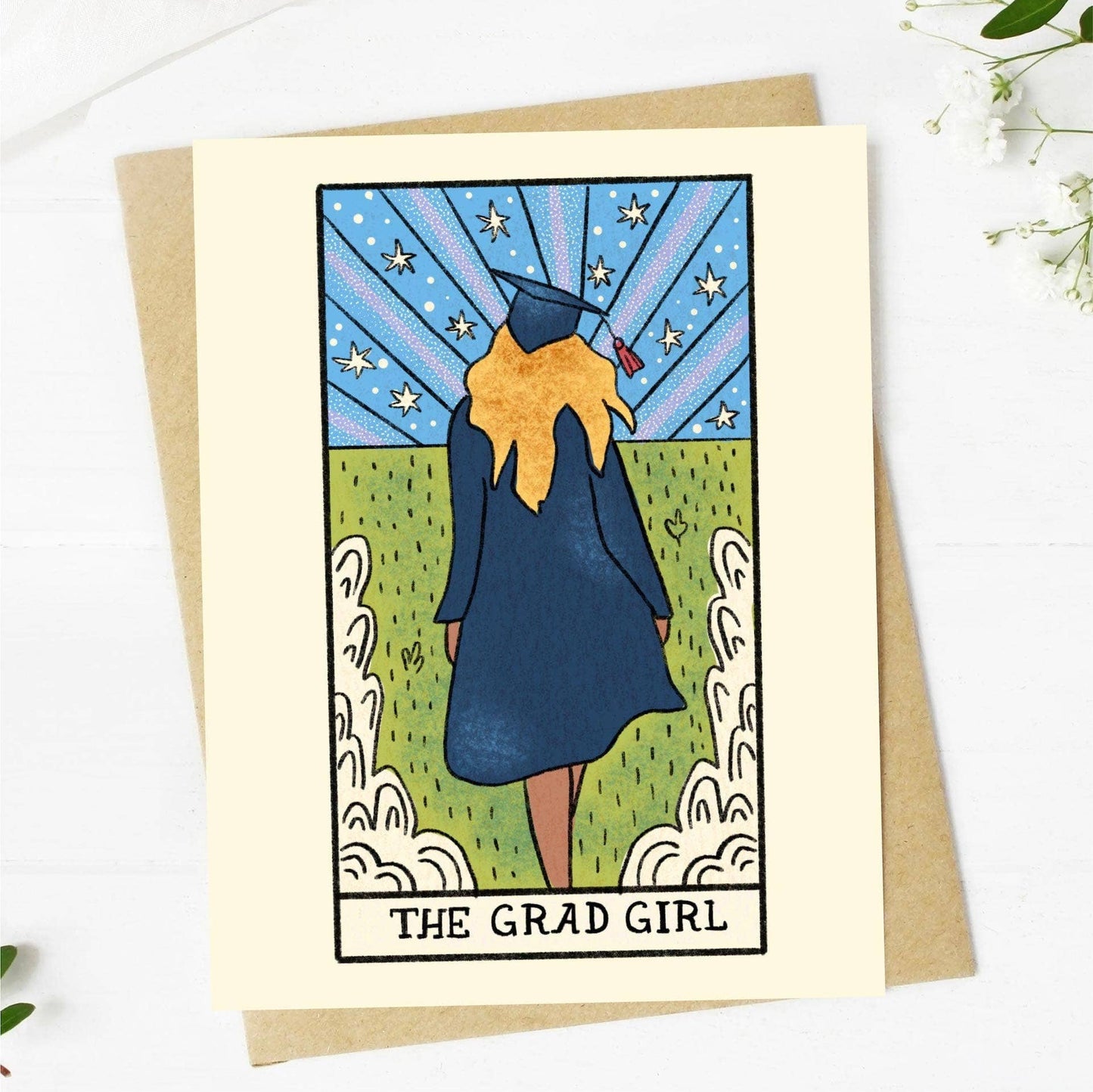 "The Grad Girl" Graduation Card
