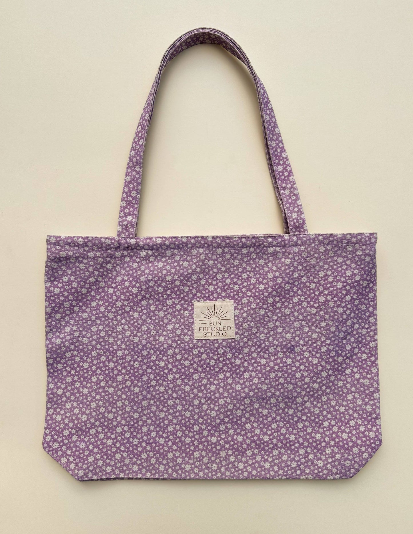 Sugar Plum Tote Bag: Wide