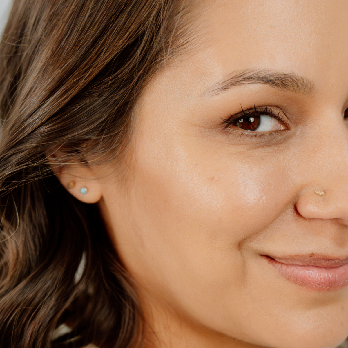 Cielo Stud Earrings (Silver)