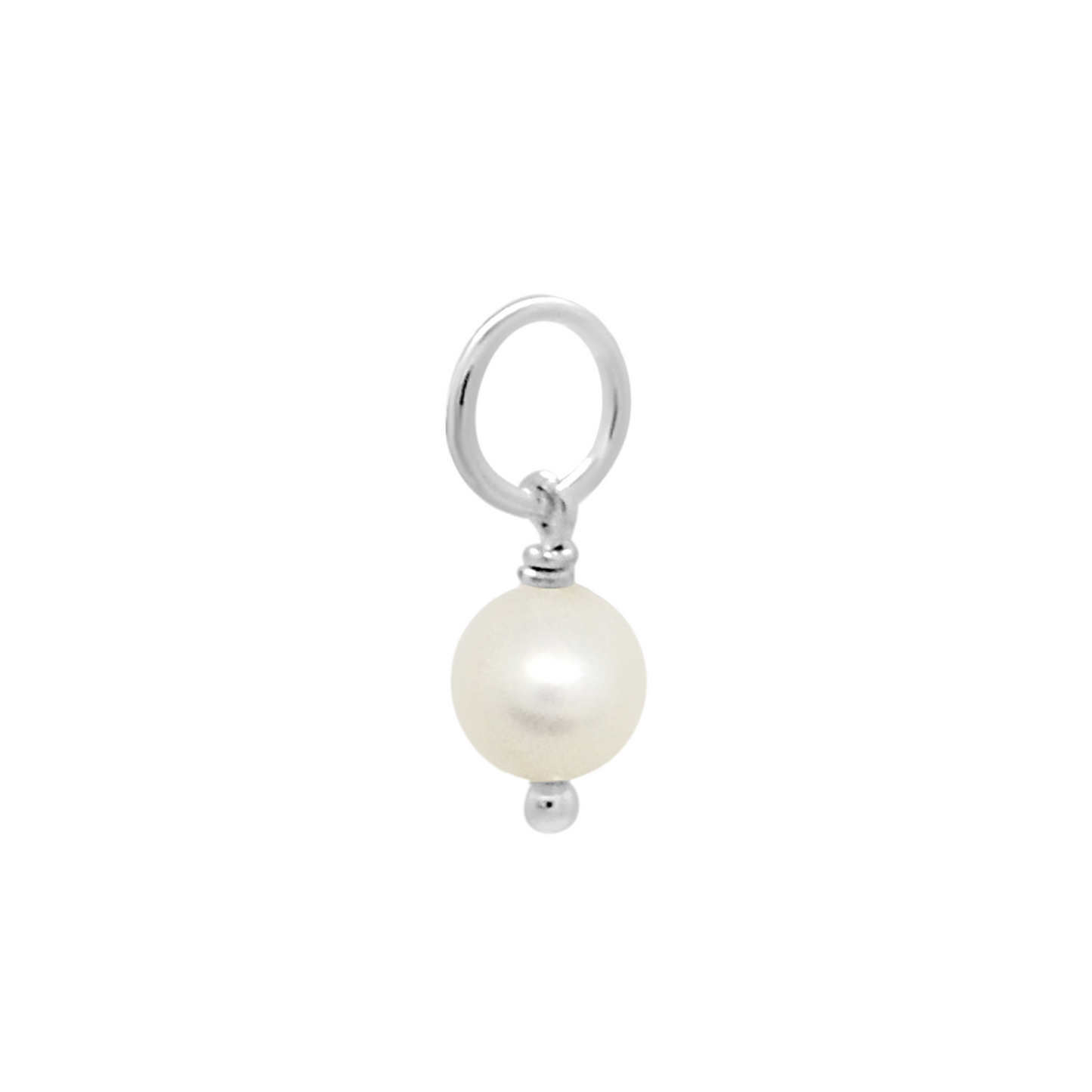 Classic Pearl Drop (Silver)