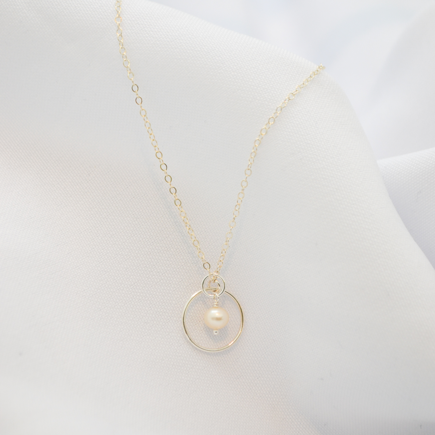 Classic Pearl Drop (Silver)