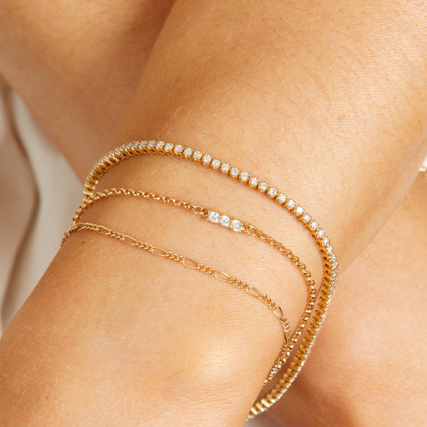 Diamond Bar Bracelet