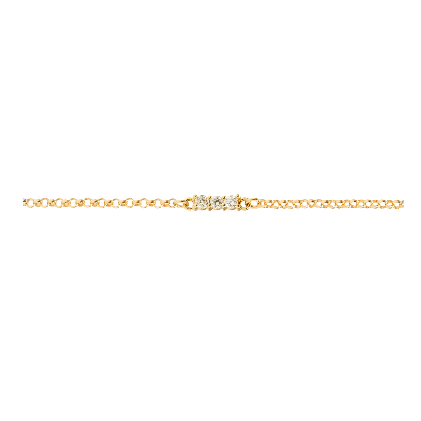 Diamond Bar Bracelet