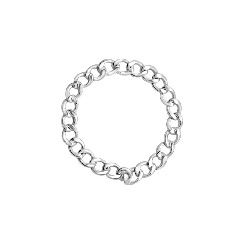 Diva Chain Ring (Silver)