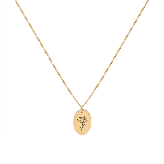 Flora Birth Flower Necklace