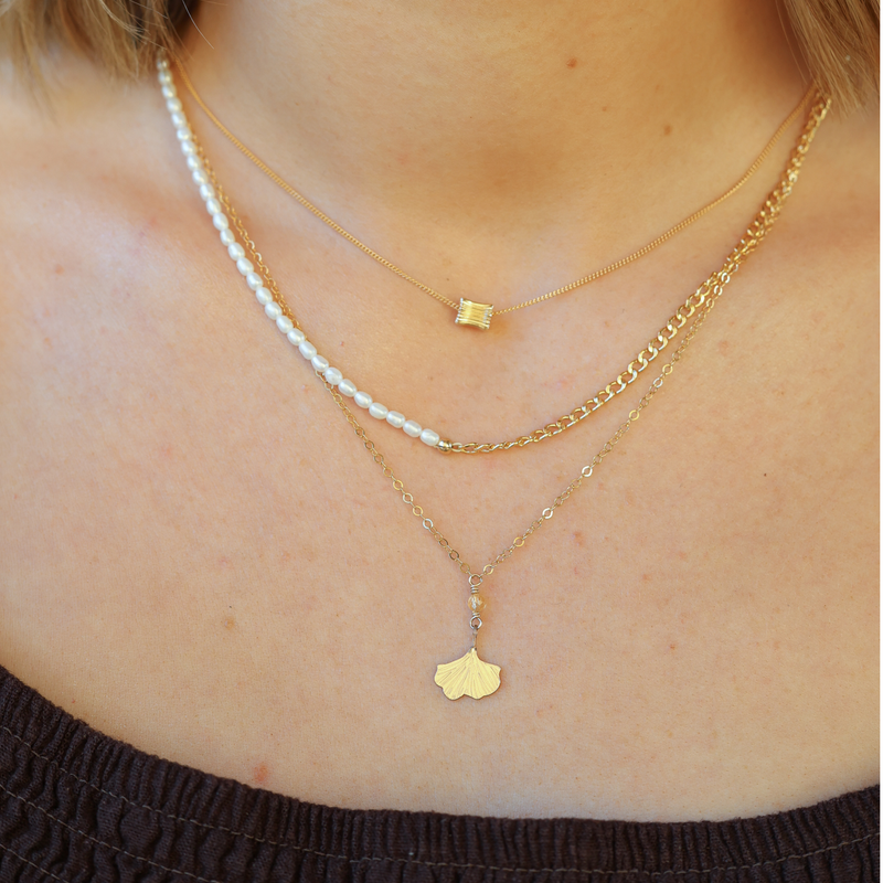 Ginkgo Necklace