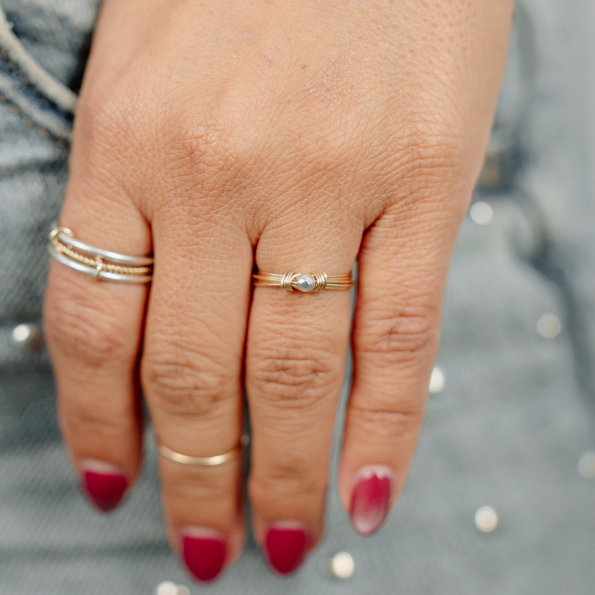 Icon Ring - Hematite