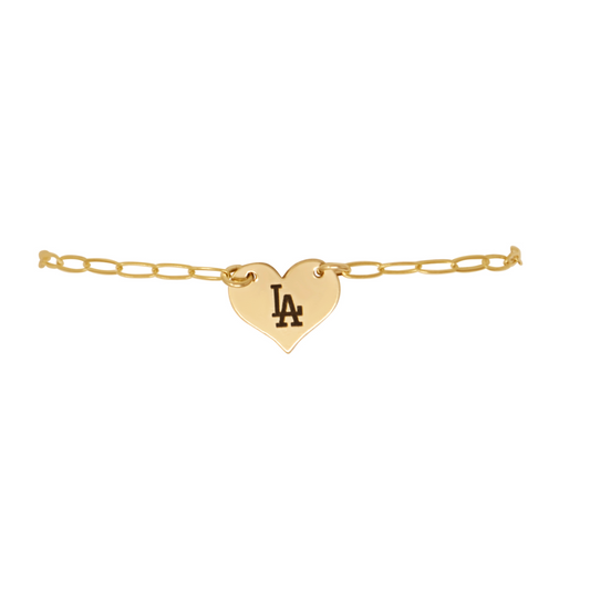 LA Heart Bracelet