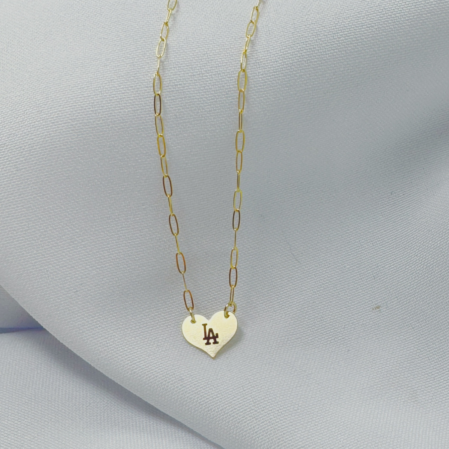 LA Heart Necklace