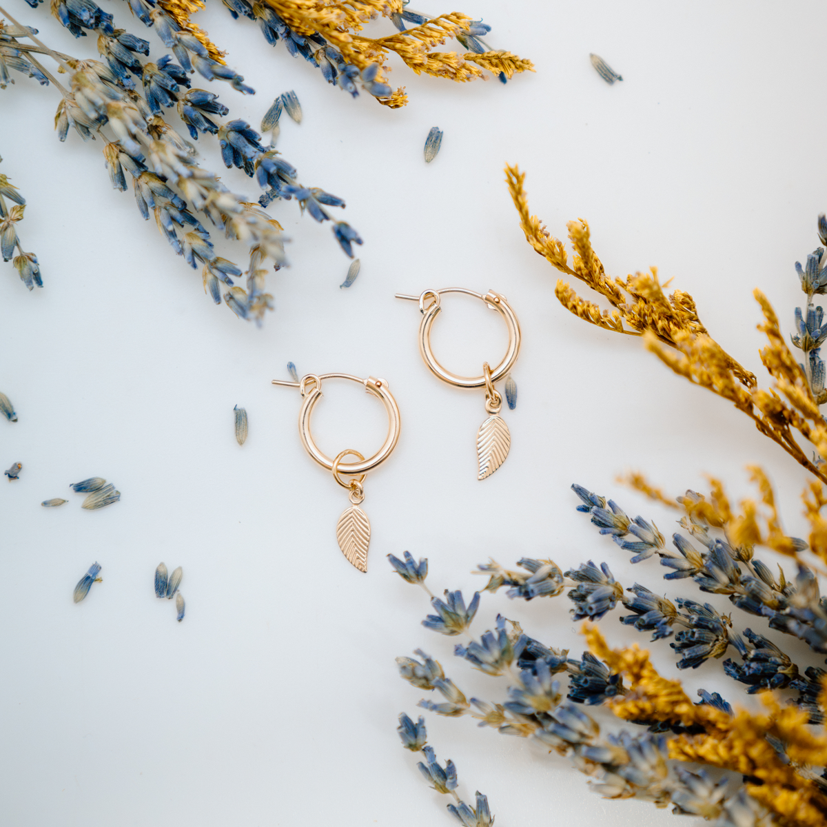 Laurel Drop Hoops