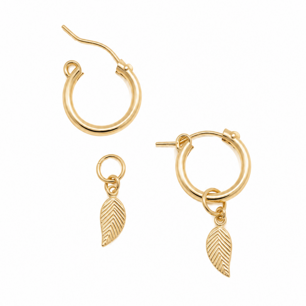 Laurel Drop Hoops