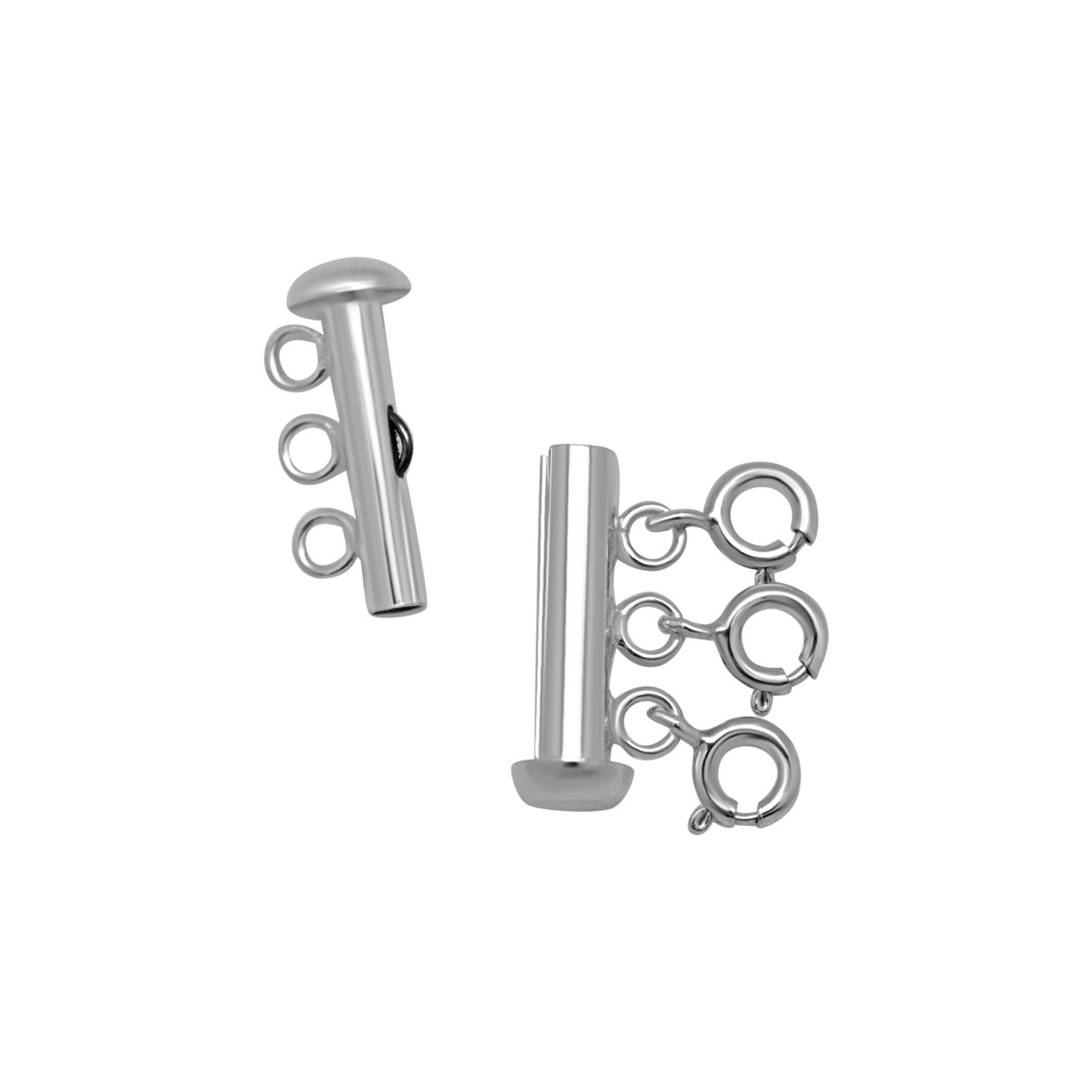 Layering Necklace Clasp (Silver)