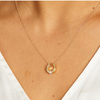 Lucky Horseshoe Diamond Necklace